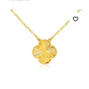 Gold Clover Chain Necklace